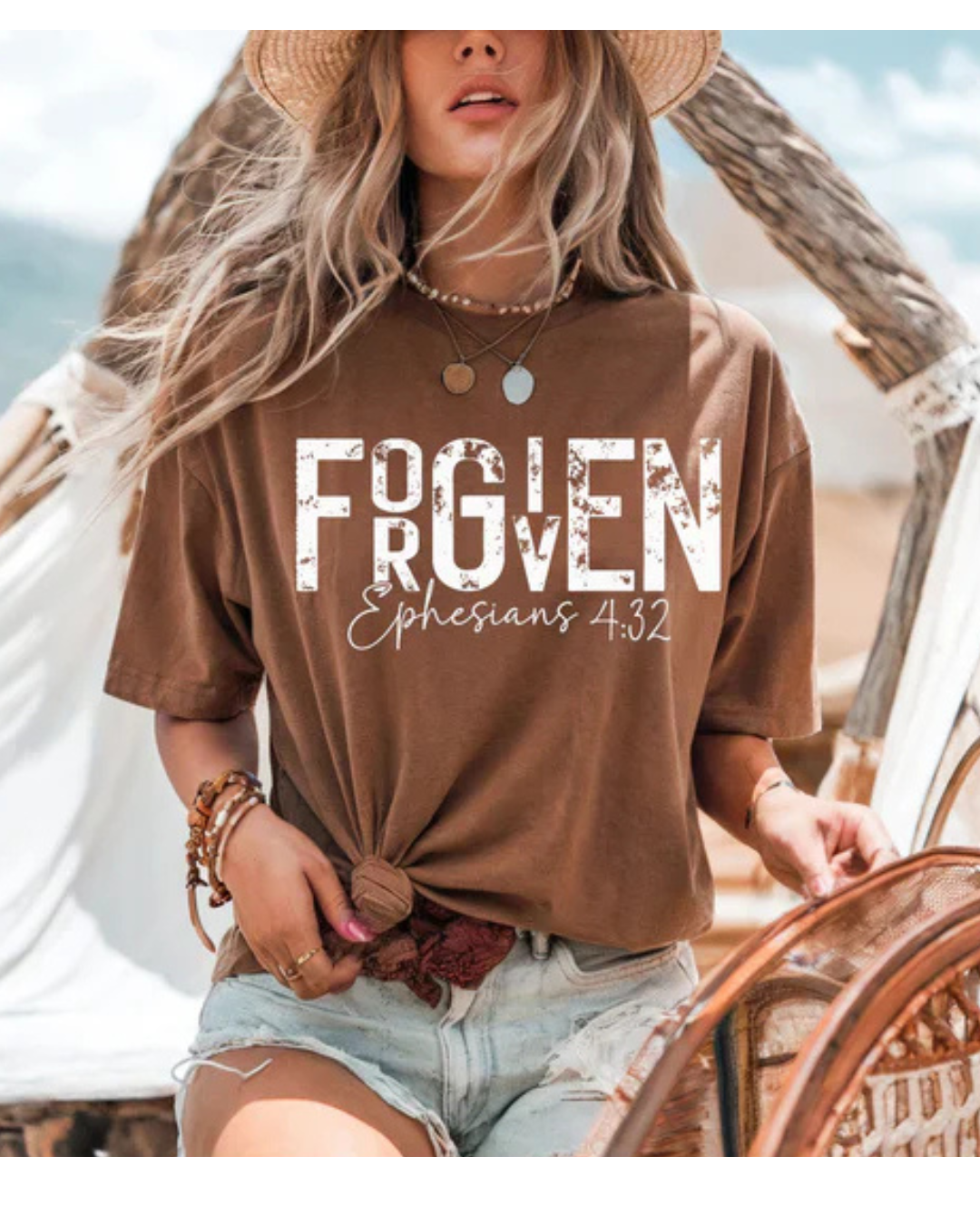 FORGIVEN Graphic Tee – Ephesians 4:32
